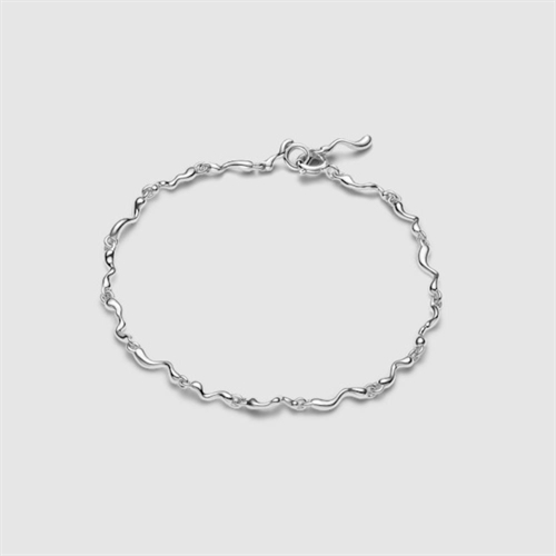 MARIA BLACK RAMEN ARMBÅND SILVER